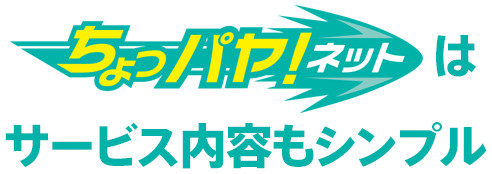 ちょっパヤ！ネットはサービス内容もシンプル